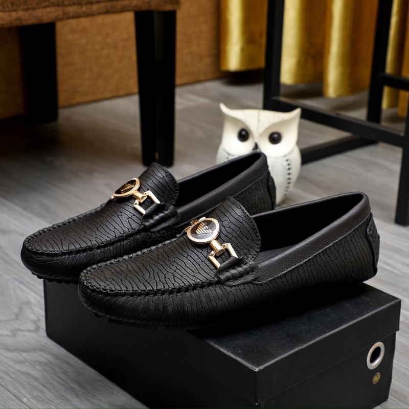 H**mes leather shoes